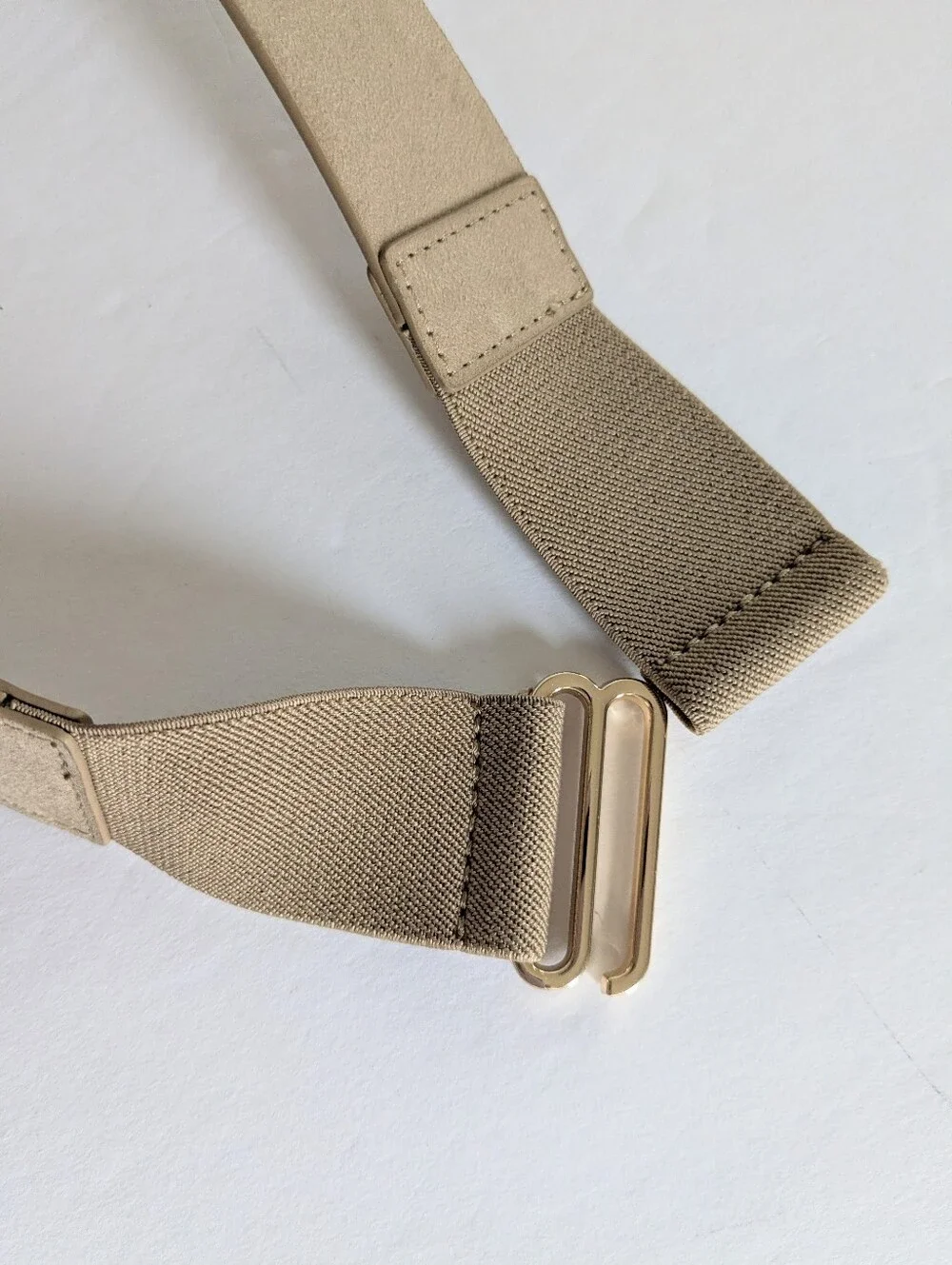 H&M Faux Suede Stretch Belt Size Medium